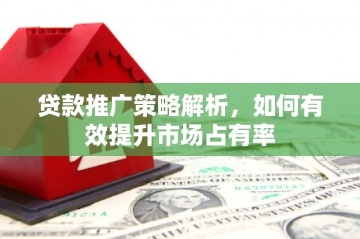 板桥贷款推广策略解析，如何有效提升市场占有率