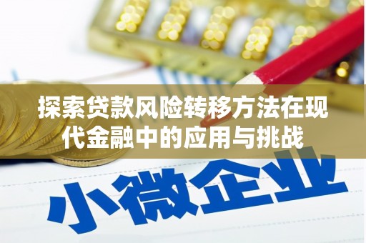 右江探索贷款风险转移方法在现代金融中的应用与挑战
