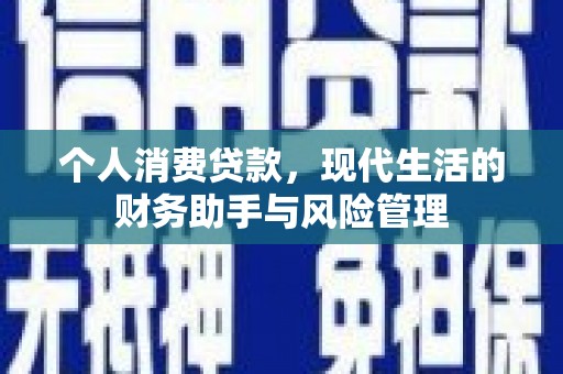 汐止个人消费贷款，现代生活的财务助手与风险管理