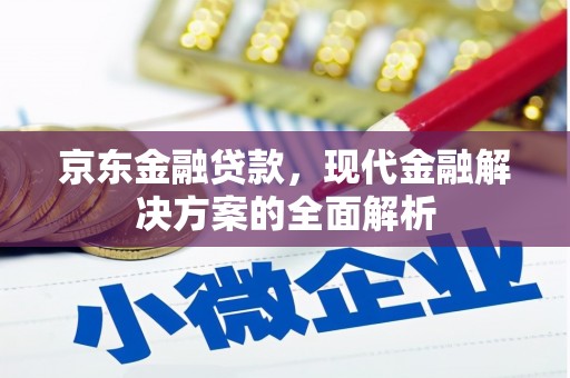 浑源京东金融贷款，现代金融解决方案的全面解析