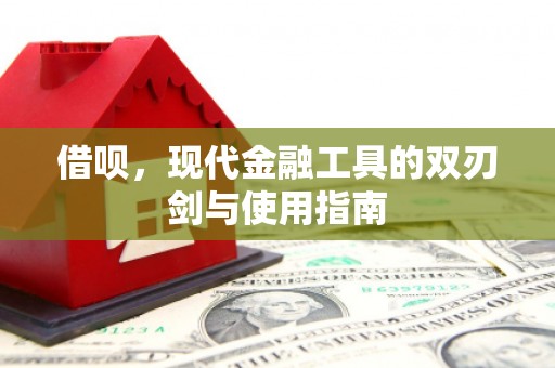 府谷借呗，现代金融工具的双刃剑与使用指南