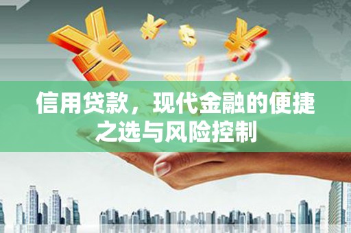 汤阴信用贷款，现代金融的便捷之选与风险控制
