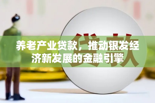 叙永养老产业贷款，推动银发经济新发展的金融引擎
