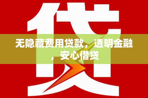 安仁无隐藏费用贷款，透明金融，安心借贷