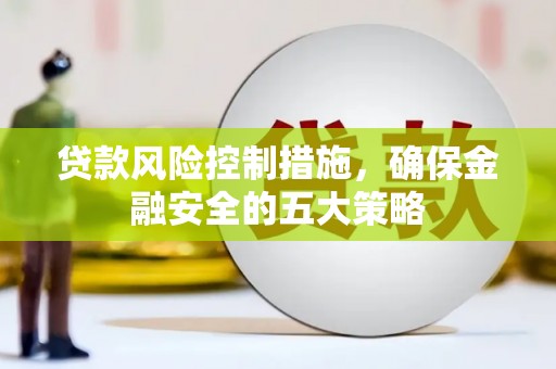 新埤贷款风险控制措施，确保金融安全的五大策略