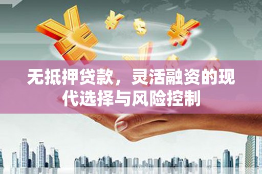永清无抵押贷款，灵活融资的现代选择与风险控制