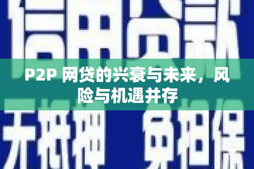 祁阳P2P 网贷的兴衰与未来，风险与机遇并存